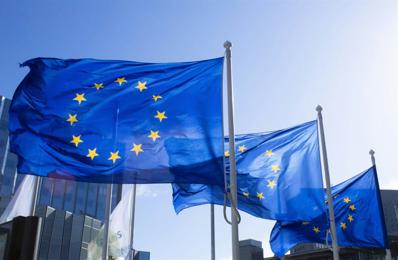 圖為歐盟旗幟。（圖取自Unsplash圖庫）