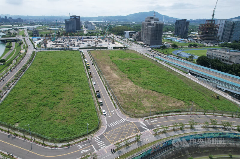 圖為北投士林科技園區T17土地。（中央社檔案照片）