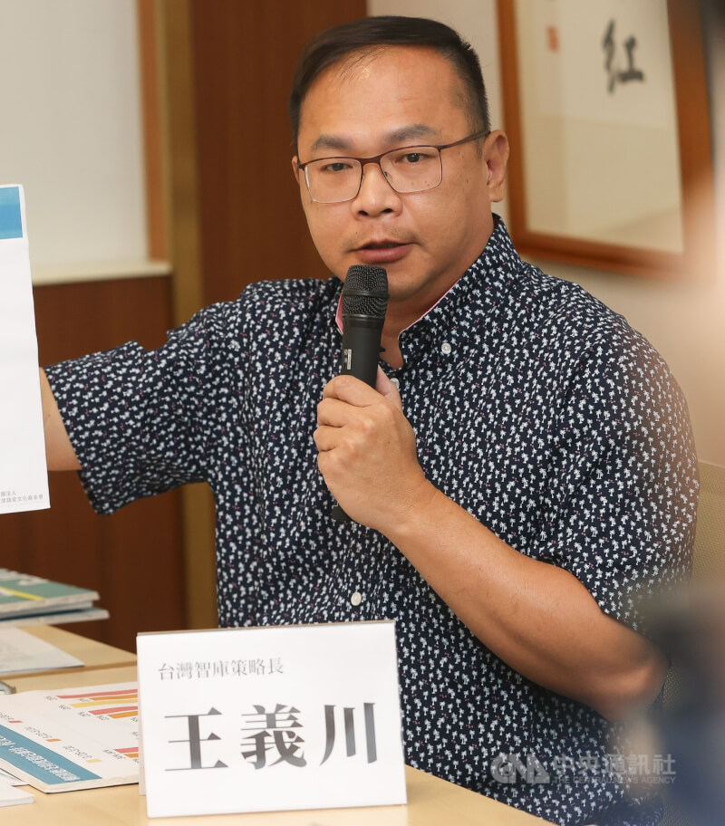 台灣政治評論員王義川（圖）等5人被國台辦點名懲戒。（中央社檔案照片）