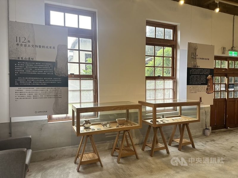 花蓮縣文化局整修豐裡村一處日治時期留下的移民指導所，開設花蓮考古博物館二館，將於18日正式開放，並推出首檔特展「112年考古出土文物整飭成果展」。中央社記者張祈攝 113年5月17日