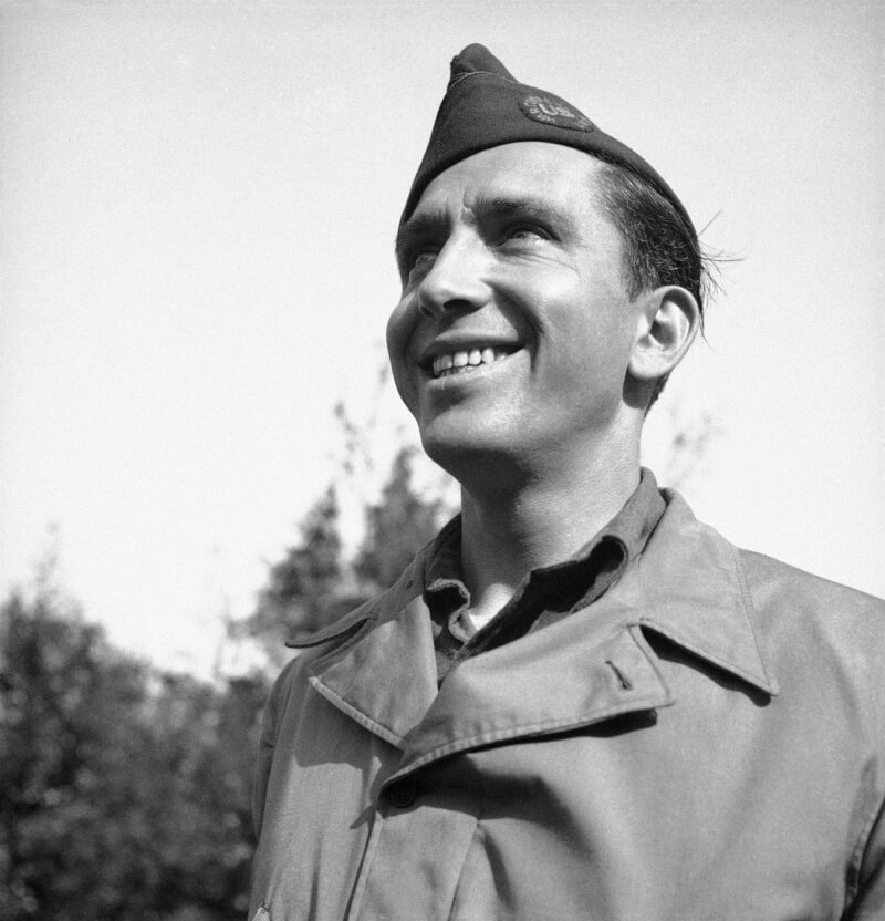 美聯社攝影記者爾文1944年7月25日在諾曼第小鎮聖羅附近遇難。（美聯社）