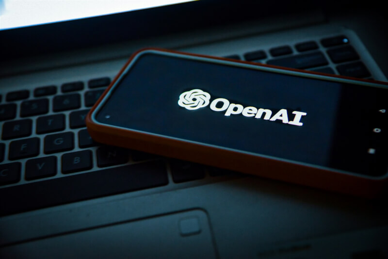 OpenAI商標。（圖取自Unsplash圖庫）