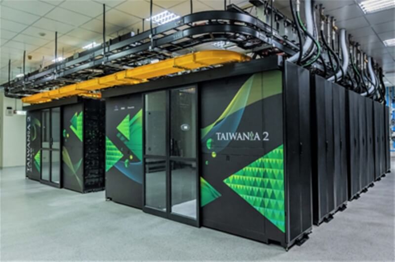台灣杉二號超級電腦。（圖取自國家高速網路與計算中心網頁nchc.org.tw）