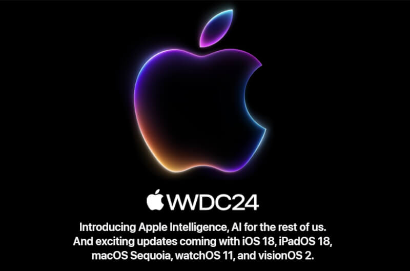 蘋果（Apple）在10日舉辦的全球開發者大會（WWDC）宣布進軍生成式人工智慧（generative AI）領域。（圖取自蘋果網頁apple.com）