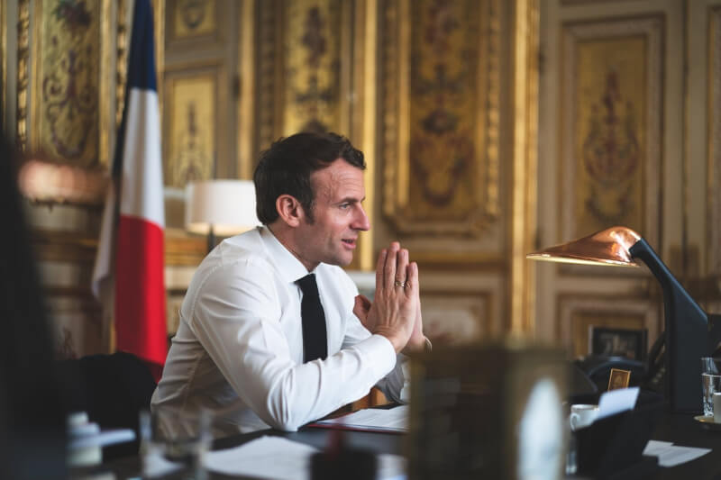 法國總統馬克宏。（圖取自facebook.com/EmmanuelMacron）