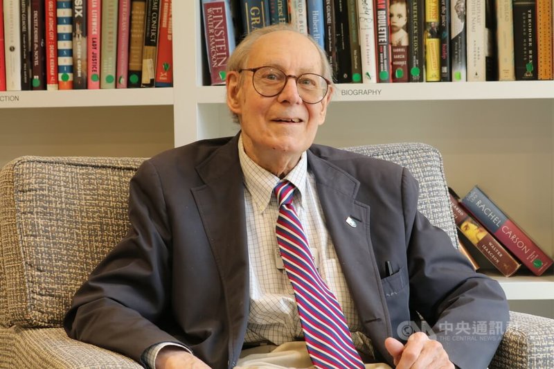 唐獎生技醫藥獎共同獲獎人之一、哈佛退休教授哈本能研究糖尿病成因獲獎，他指出，類升糖素胜肽（GLP-1）可能應用於多項疾病醫療。中央社記者石秀娟波士頓攝 113年6月19日