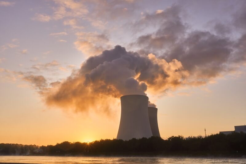 圖為核電廠示意圖。（圖取自Pixabay圖庫）