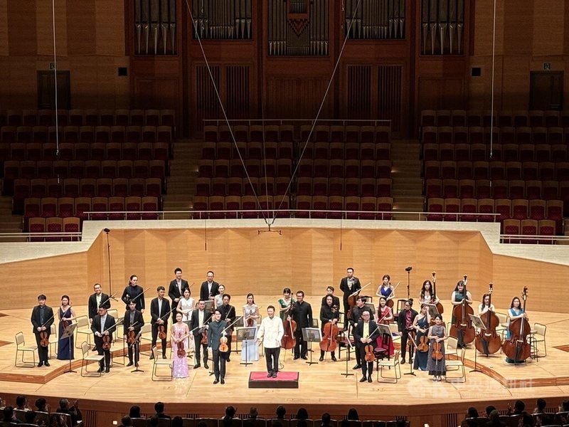湾声乐团启动「世界十大音乐厅展演计划」，21日晚间在日本东京三得利音乐厅演出。中央社记者戴雅真东京摄 113年6月22日