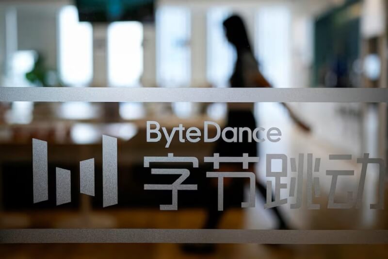 知情人士透露，短影音平台TikTok的中國母公司「字節跳動」正攜手美國晶片大廠博通開發先進AI處理器。（路透社）