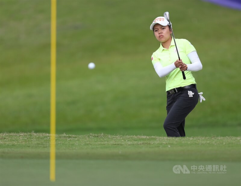 台灣高爾夫選手徐薇淩。（中央社檔案照片）