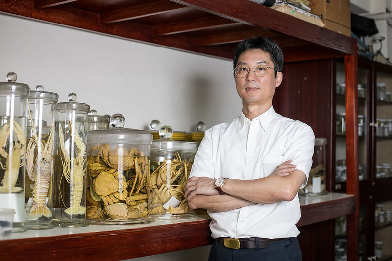 國立台灣海洋大學海洋生物研究所特聘教授陳天任（圖），日前獲國際甲殼類學會頒贈傑出研究獎，這是甲殼類領域最高榮譽，更是台灣首位獲獎者。（國立台灣海洋大學提供）中央社記者王朝鈺傳真 113年6月26日