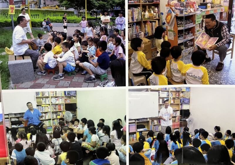 新北市蘆洲區「阿福的書店」24年來以豐富童書、繪本陪伴不少親子成長,因不敵虧損,決定9月底熄燈。(書店負責人楊雪惠提供)中央社記者王鴻國傳真 113年7月2日