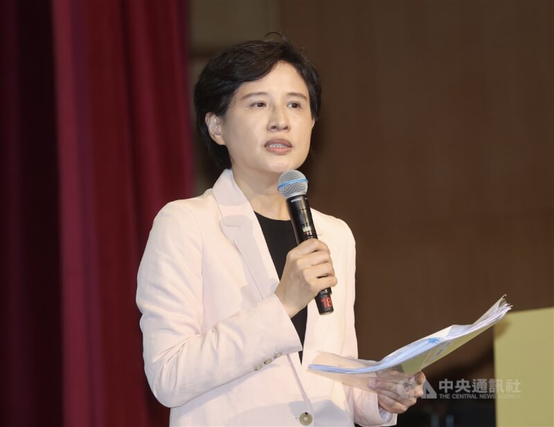 行政院副院長鄭麗君。(中央社檔案照片)