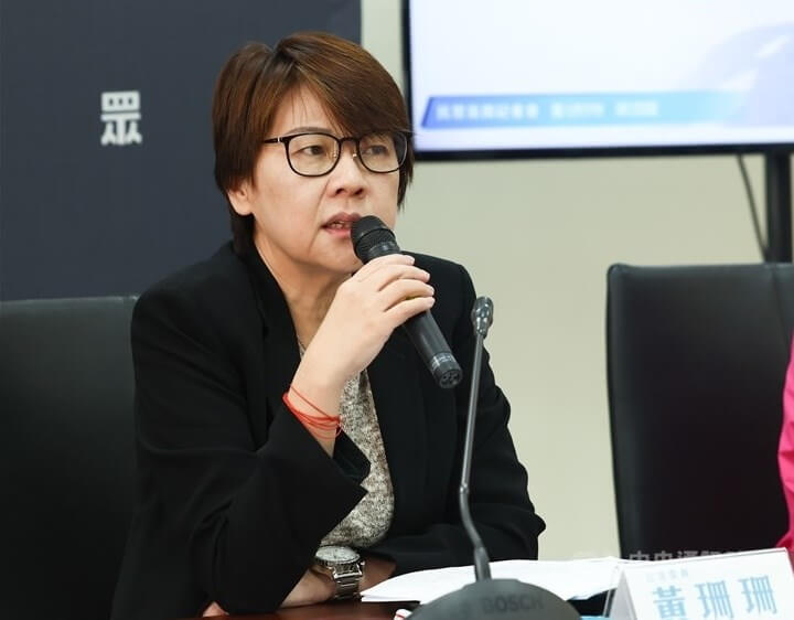 民眾黨立委黃珊珊2日表示，基隆與台北是她的責任區，成立服務處落實服務，「但是我不會到基隆參選公職，有心人不必再造謠了」。（中央社檔案照片）