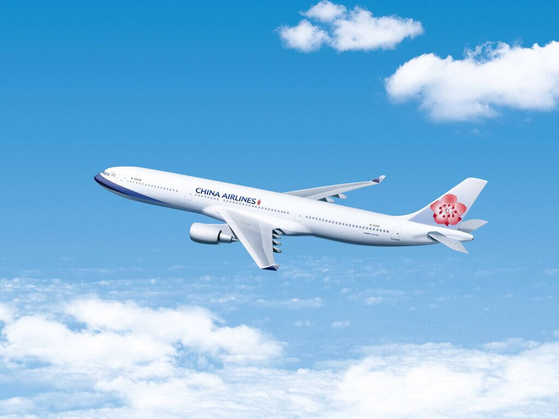 中華航空參與國際氣候變遷研究，目前有2架A330-300型客機可協助蒐集大氣資料，提供國際氣象組織研究。（華航提供）中央社記者汪淑芬傳真  113年7月3日