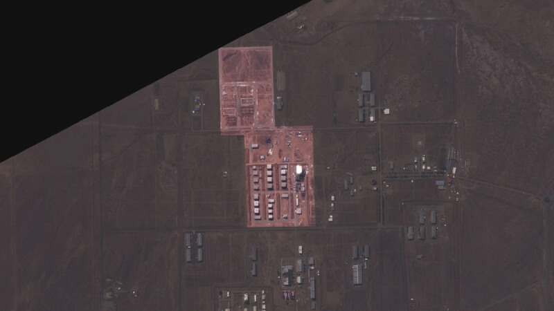 衛星照片顯示,莫達雷斯軍事基地疑似擴建飛彈設施。(Planet Labs PBC/Handout via 路透社)