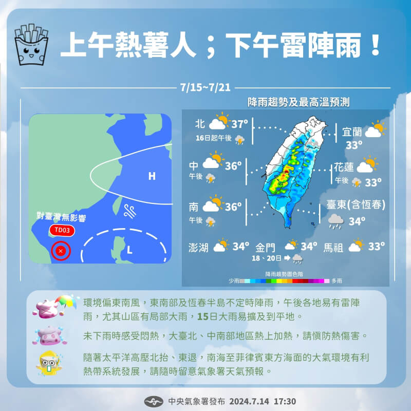 （圖取自facebook.com/cwa.weather）