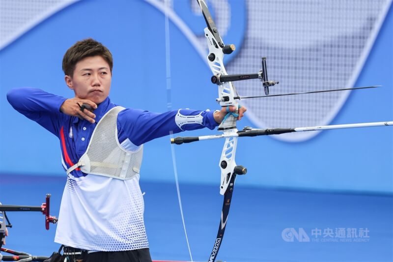 射箭好手雷千瑩今年將第4度征戰奧運舞台。（中央社檔案照片）