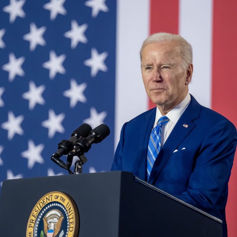 美國總統拜登21日宣布退出總統大選。（圖取自facebook.com/joebiden）