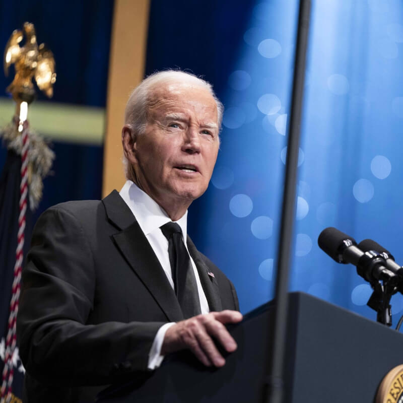 美國總統拜登21日宣布退出總統大選。（圖取自facebook.com/joebiden）