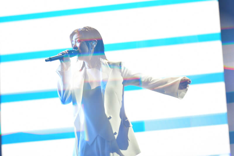 宇多田光10日首次訪台開唱,並在台北小巨蛋舉辦HIKARU UTADA SCIENCE FICTION TOUR演唱會。(大鴻藝術BIG ART、超級圓頂SUPER DOME、攝影cherry chill will.提供)中央社記者王心妤傳真 113年8月10日