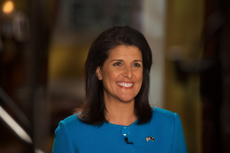 美國前駐聯合國大使海利。（圖取自facebook.com/NikkiHaley）