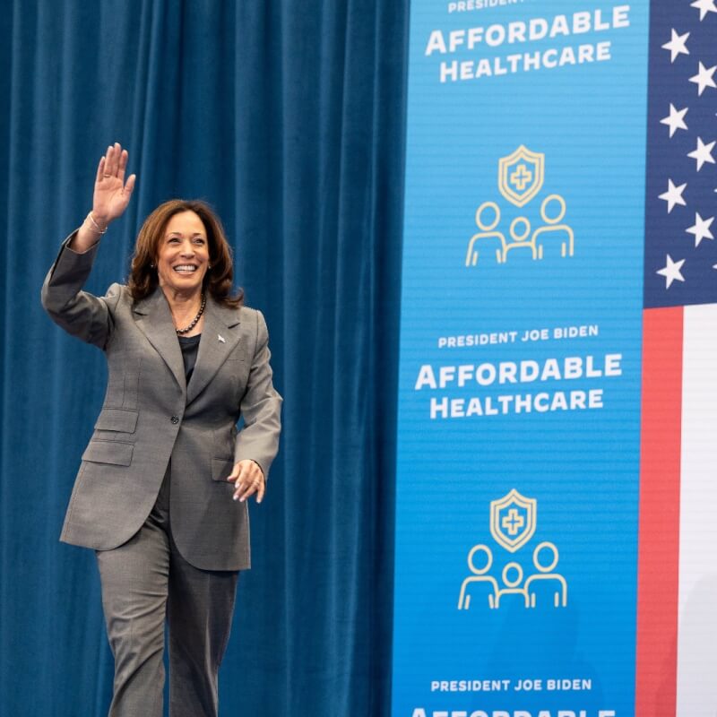 美國副總統賀錦麗。（圖取自x.com/KamalaHarris）