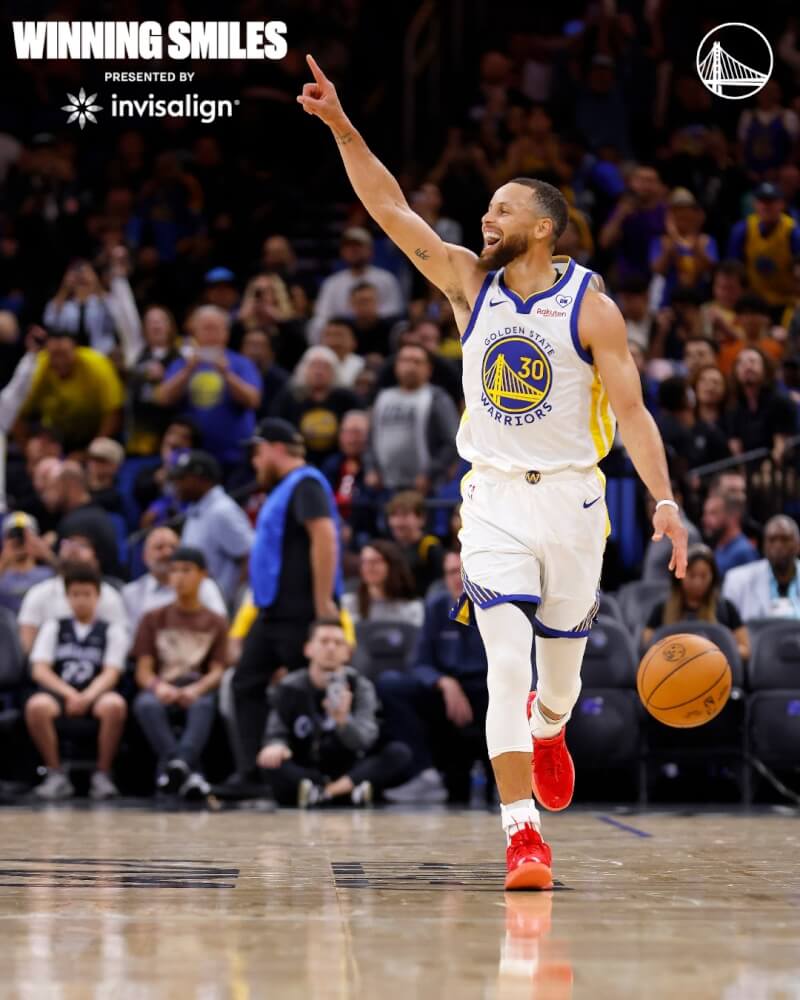 NBA金州勇士隊球星柯瑞。（圖取自facebook.com/warriors）