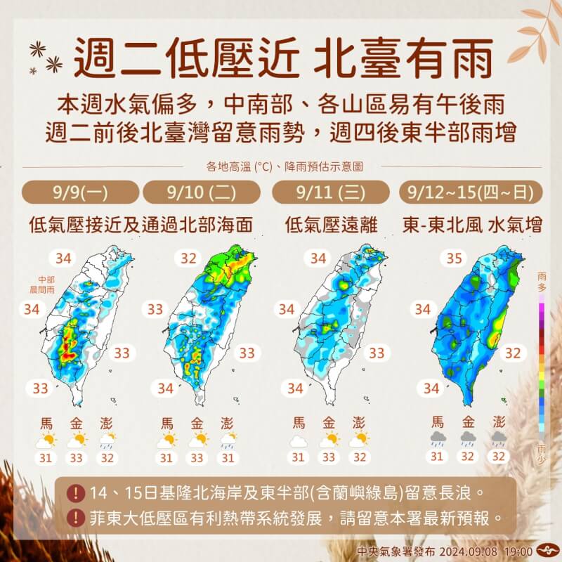 （圖取自facebook.com/cwa.weather）