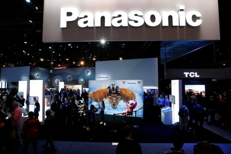 Panasonic 2020年在國際消費電子展上亮相。（路透社）