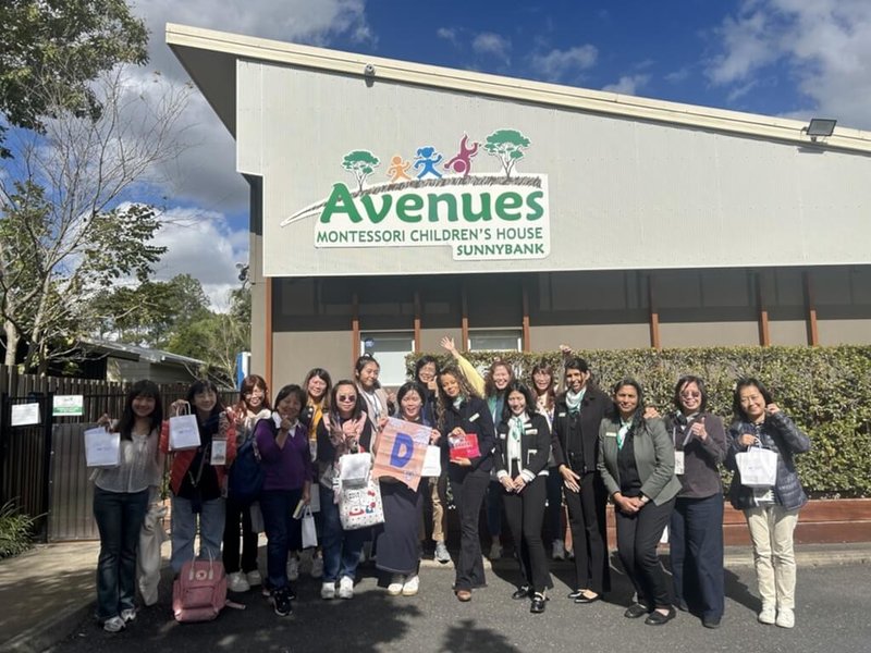 為推動學前雙語政策，提升幼兒園教保人員的國際視野和英語專業能力，教育部甄選46名種子教師，前往澳洲參訪與進修。（教育部提供）中央社記者許秩維傳真  113年9月22日