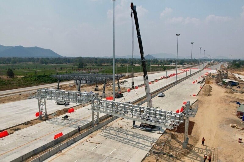 遠通電收在泰國拿下M6與M81兩條高速公路收費交控系統建置與輔導維運合約,預計分別於2025及2026年完工,共規劃建置28座收費門架。(遠通電收提供)中央社記者汪淑芬傳真 113年9月25日