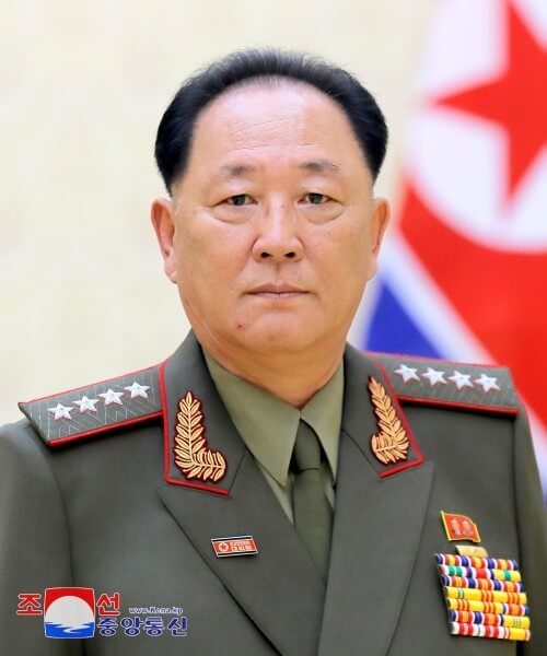 北韓新任國防部長努光鐵。(圖取自北韓中央通信社網頁kcna.kp)