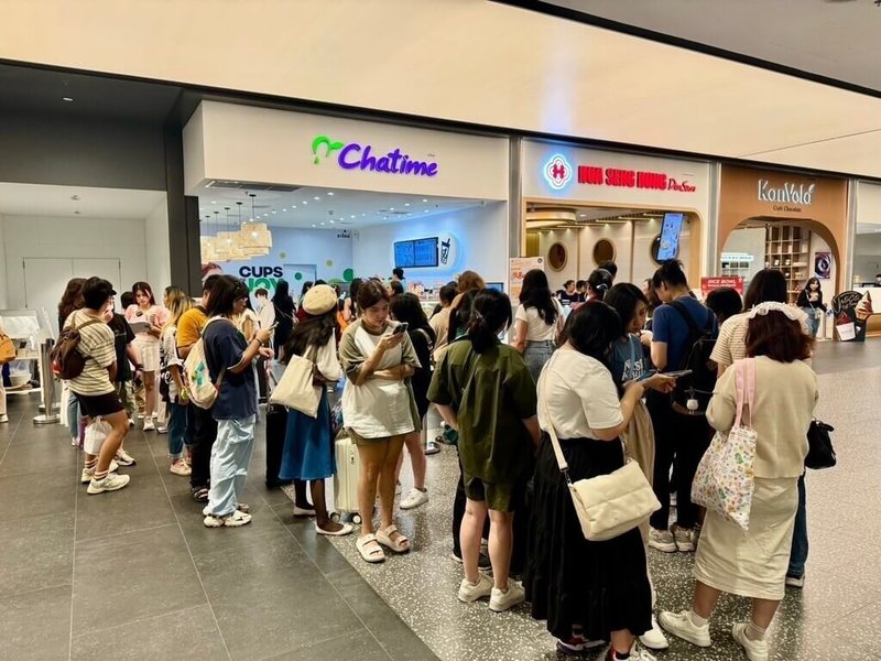 六角插旗泰國，旗下日出茶太（Chatime）在泰國市場半年內已開設4家門市，目標2年內能夠開設30店。（六角提供）中央社記者江明晏傳真 113年10月17日