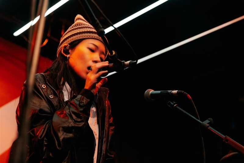 西南偏南音樂節(SXSW)在雪梨舉行,入圍金音創作獎最佳新人的Andr在Taiwan Beats Showcase專場演出。(文化內容策進院提供)中央社記者楊淳卉雪梨傳真 113年10月22日