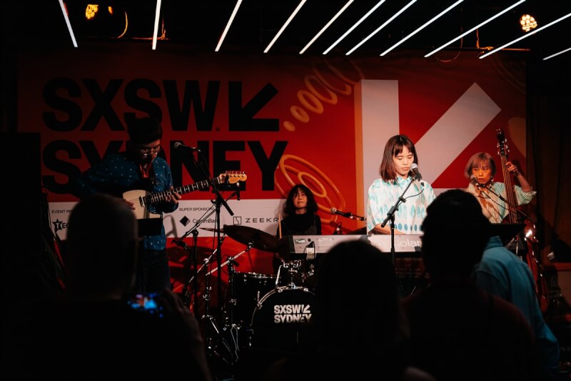 西南偏南音樂節(SXSW)在雪梨舉行,蟬聯金音獎「最佳爵士專輯」的羅妍婷於Taiwan Beats Showcase專場演出。(文化內容策進院提供)中央社記者楊淳卉雪梨傳真 113年10月22日