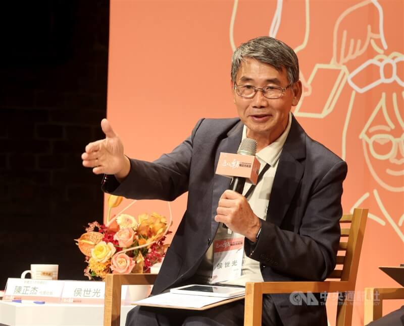 2024國際技能競賽成果座談會「匠心卓著 暢談技能路」24日下午在台北登場,國際技能競賽「家具木工」職類裁判長侯世光(圖)應邀出席與談。中央社記者張皓安攝 113年10月24日
