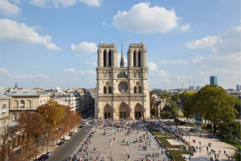 巴黎聖母院將於12月7日重新開放。（圖取自facebook.com/cathedrale.notredamedeparis）