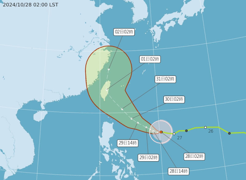 東北季風增強北台濕涼 沿海風強浪大留意長浪