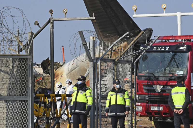 韓國濟州航空7C2216客機29日空難事故造成179死2傷，成為韓國境內歷來死亡數最多空難。（共同社）