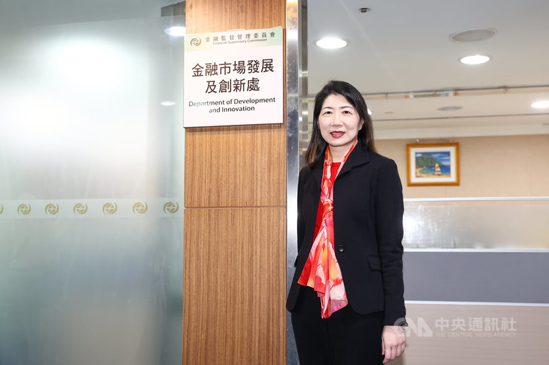金管會31日舉行金融市場發展及創新處成立儀式,首任處長胡則華(圖)出席。中央社記者王騰毅攝 113年12月31日