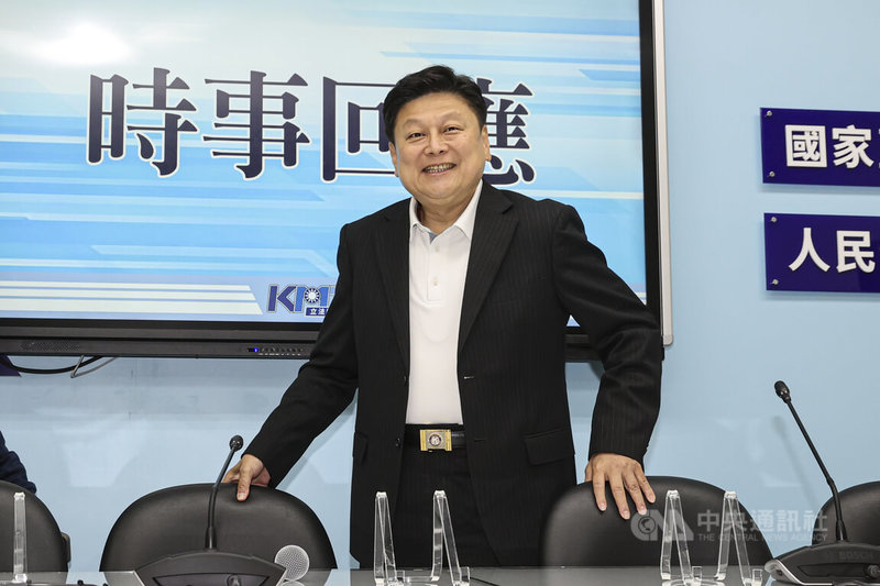 國民黨立法院黨團總召傅崐萁(圖)8日在立法院舉行記者會回應時事,就民進黨團總召柯建銘發起大罷免,傅崐萁表示不會對民進黨立委發起罷免。中央社記者鄭清元攝 114年1月8日