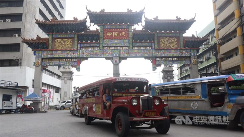 菲律賓擁有7000多座島嶼，各有不同風貌，旅遊資源豐富、人文風韻濃厚。圖為馬尼拉觀光景點之一華人區。中央社記者林行健馬尼拉攝 114年1月8日