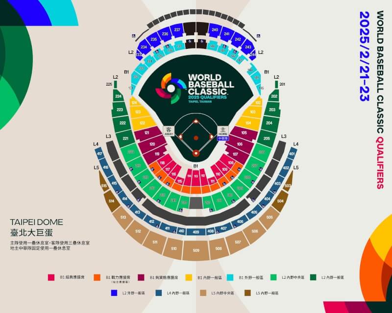 世界棒球經典賽（WBC）資格賽將於23日開始售票。（圖取自facebook.com/ctcometogether）