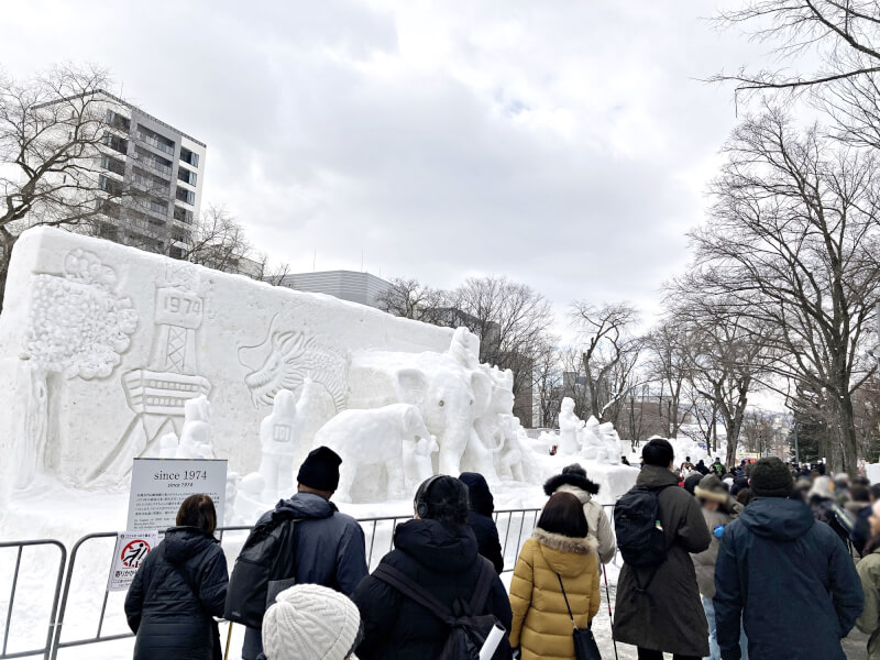 圖為去年民眾參加日本札幌雪祭。（圖取自facebook.com/welcomesapporo.event）