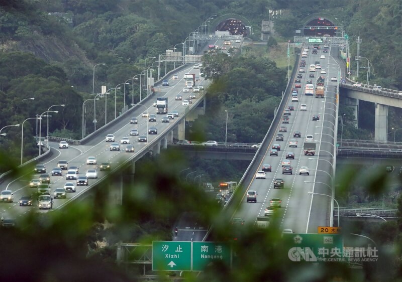 圖為國道3號木柵系統道路。（中央社檔案照片）