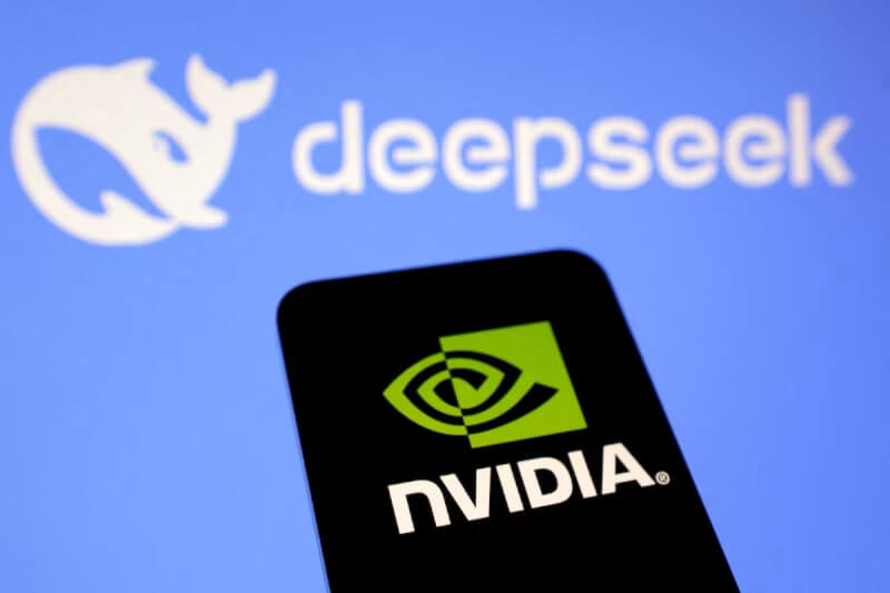 對於DeepSeek的AI模型引發全球關注，專家指出外界需觀察的是DeepSeek最初囤積的輝達晶片是否在發展過程中扮演更重要的角色。（路透社）