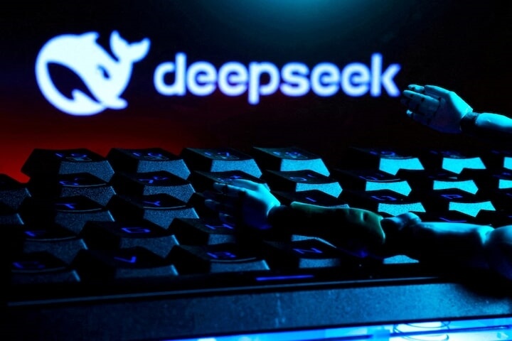 中國開發的人工智慧助理DeepSeek。（路透社）