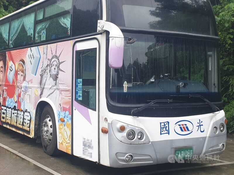 圖為國光客運車輛。（中央社檔案照片）