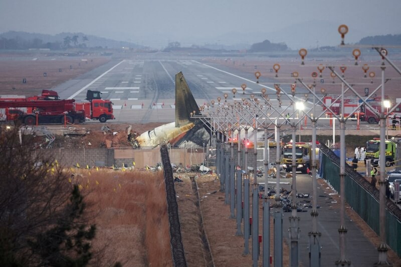 濟州航空去年底發生179人罹難的韓國歷來最嚴重空難。（路透社）